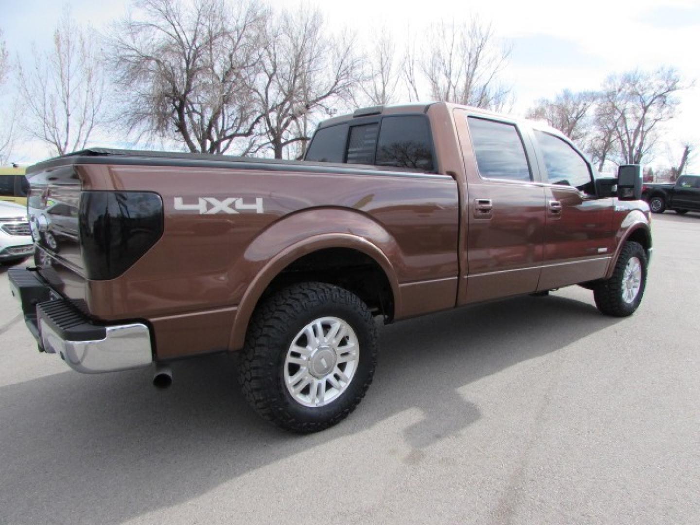 2011 Bronze /Black Ford F-150 Lariat SuperCrew (1FTFW1ETXBF) with an 3.5 Ecocoost Twin Turbo V6 engine, 6 speed automatic transmission, located at 4562 State Avenue, Billings, MT, 59101, (406) 896-9833, 45.769516, -108.526772 - Photo#3